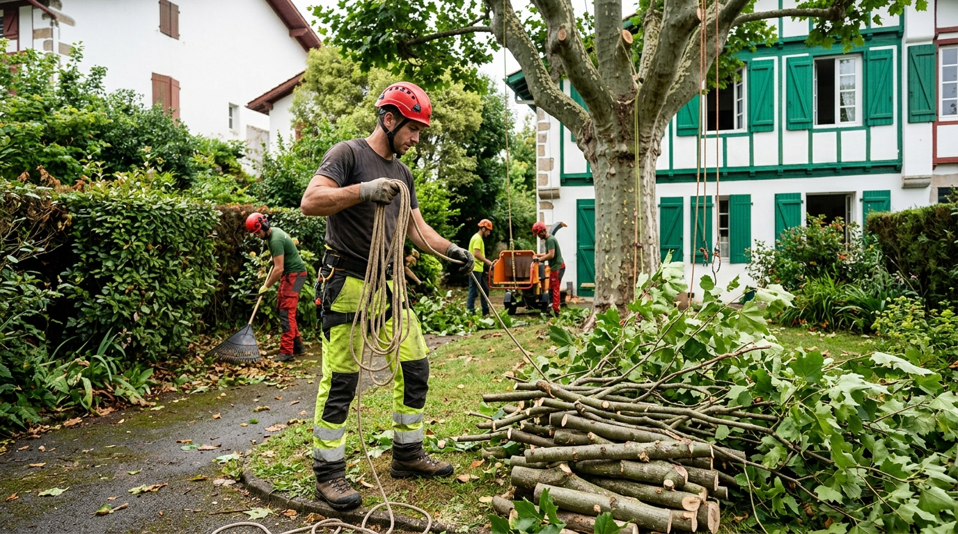 Élagueur professionnel à Villefranque et alentours
