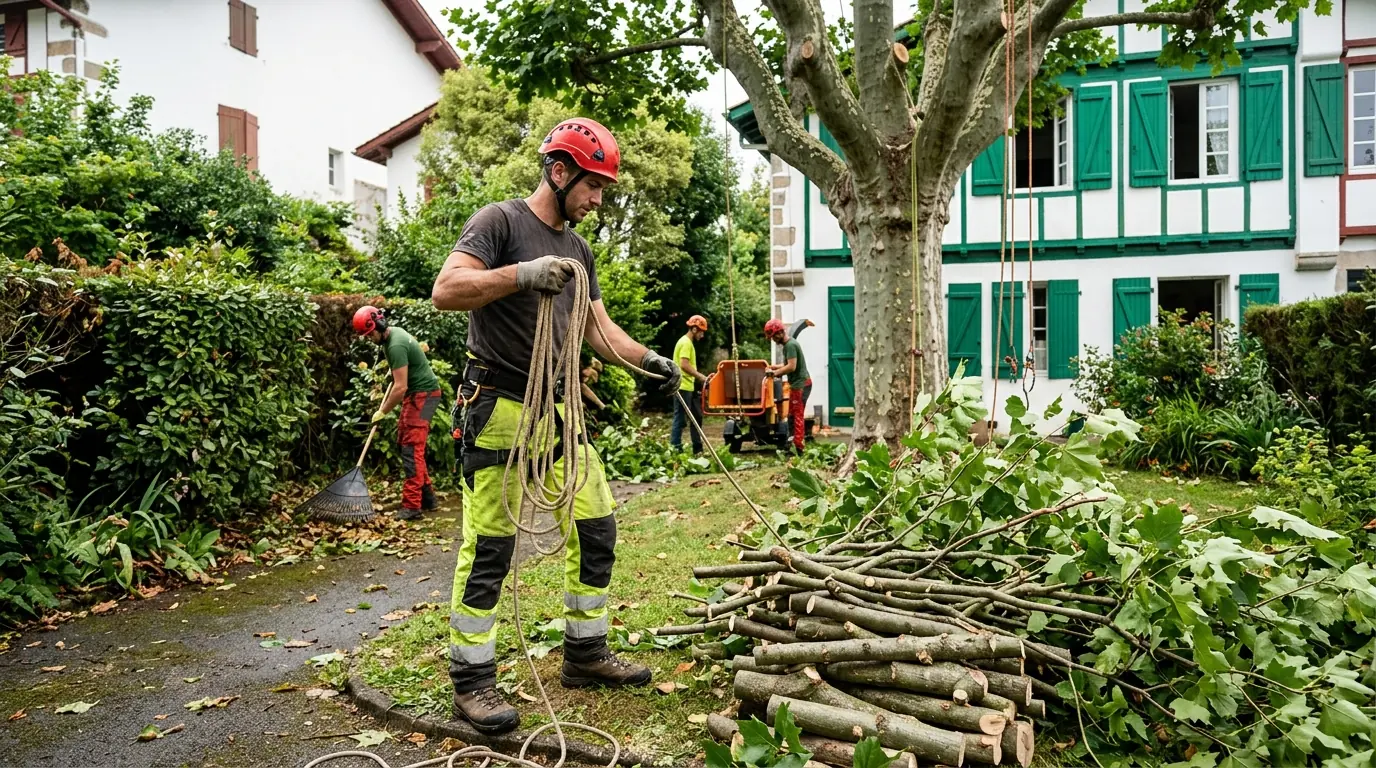 Élagueur professionnel à Villefranque et alentours